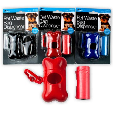 Pet Waste Bag Dispenser With Bags