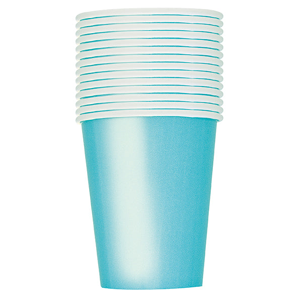 Terrific Teal Cups Small 14 Pack