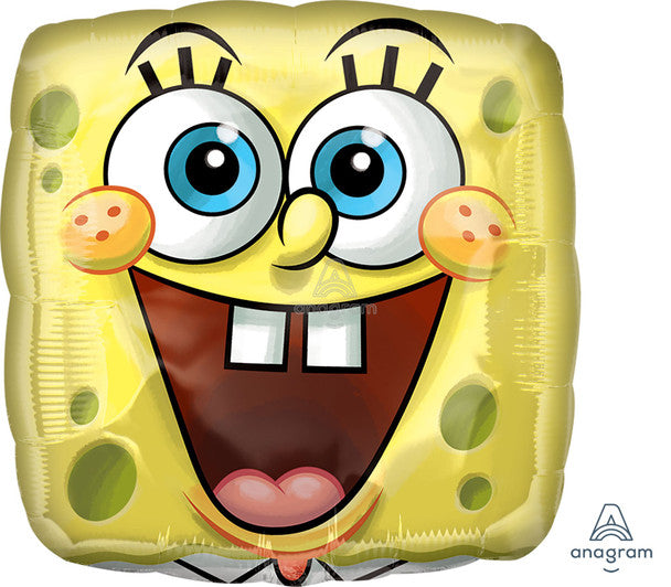 18"A Spongebob Square Face Pkg