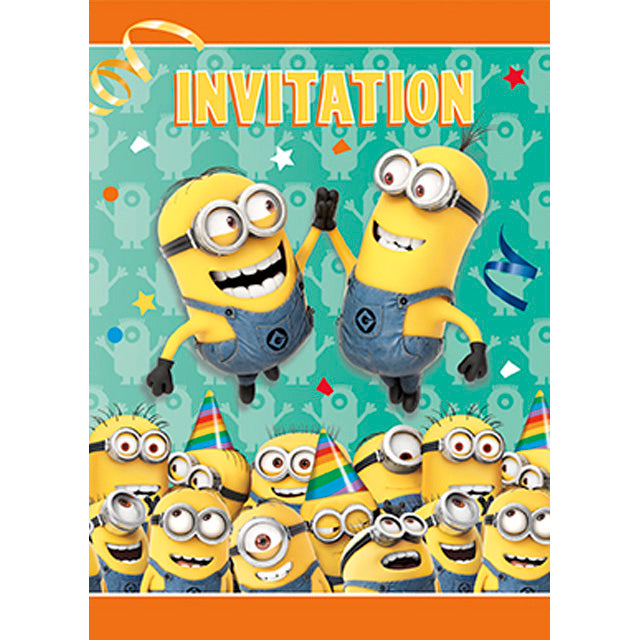 Minions Invitations