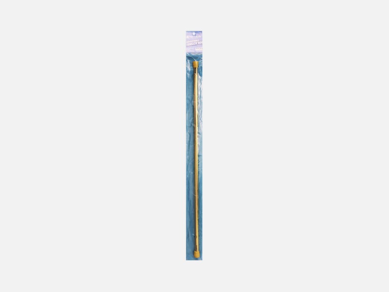 Gold Adjustable Tension Rod Small