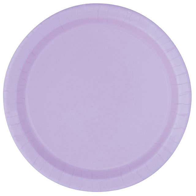 Lavender Plates Large