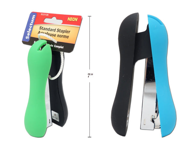 Neon Full Size Standard Stapler