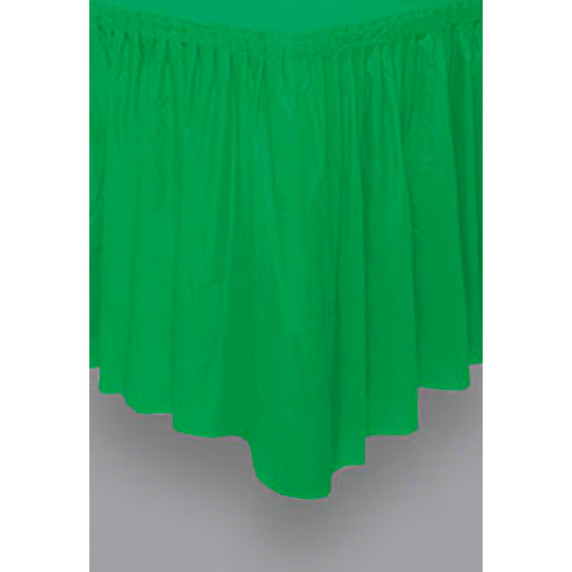 Green Table Skirt