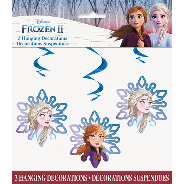 Frozen 2 Hanging Swirl Decorations