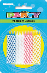 Spiral Birthday Candles