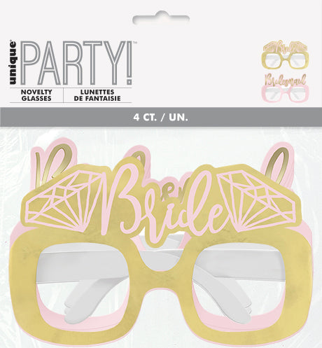 Foil Bachelorette Party Glasses