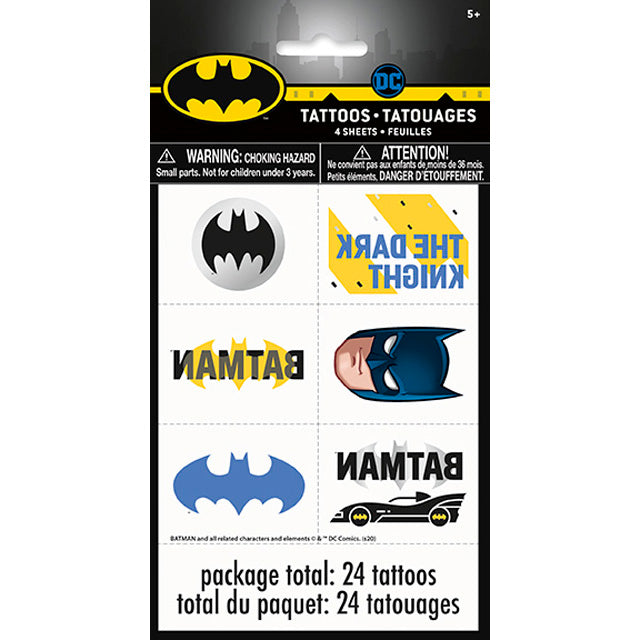 Batman Tattoo Sheets