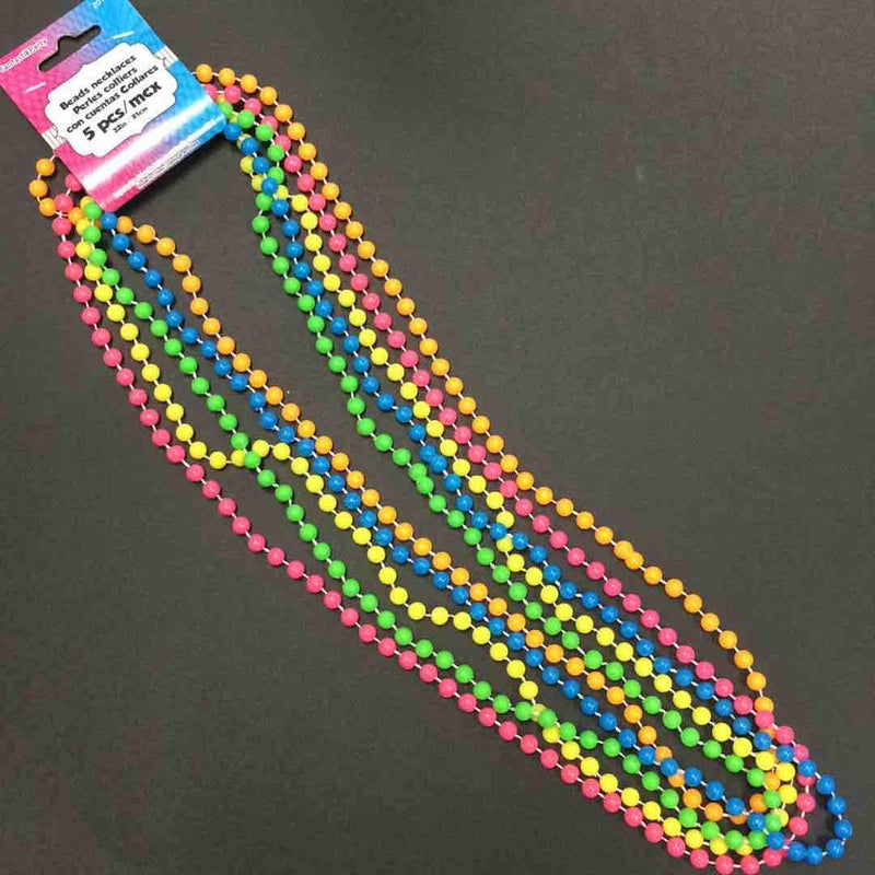 Neon Bead Necklace