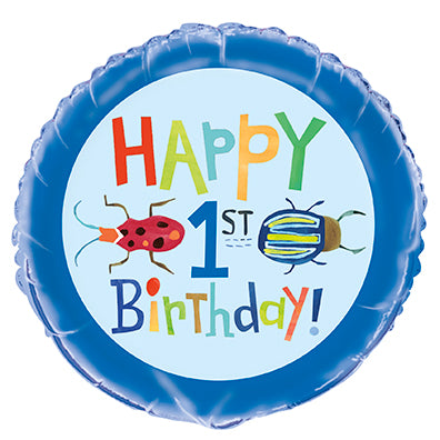 Bug 1St Birthday Foil Balloon