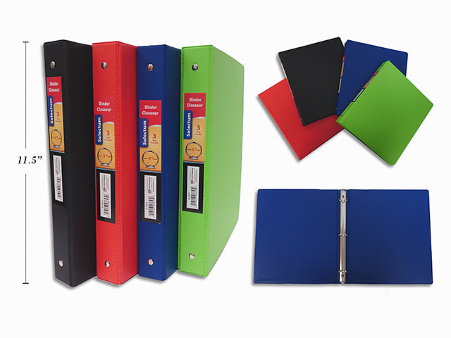 Hard Cover Vinyl Binder Large