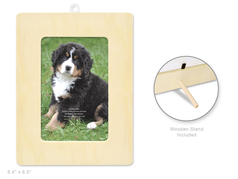 Wood Craft Rectangular Photo Frame