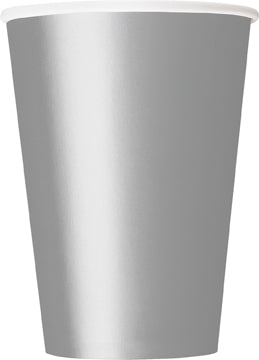 Silver Cups Large 10 Pack