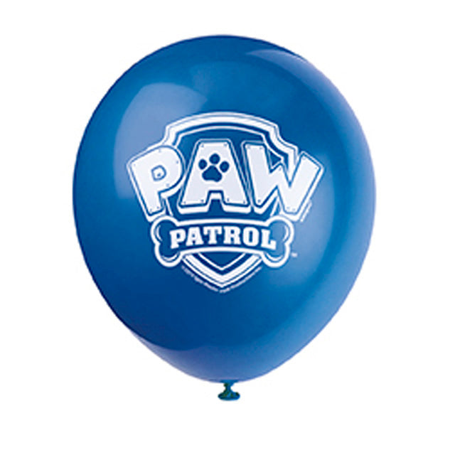 Paw Patrol Latex Printed 2 Sided Balloons