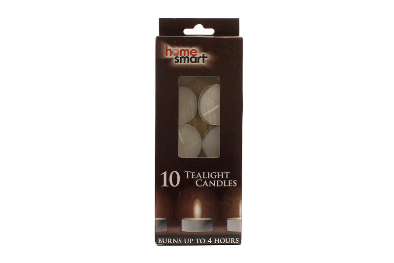 White Tealight Candle 10 Pack