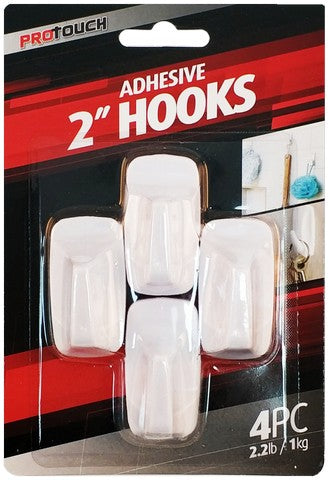 Adhesive Hook 4 Pack