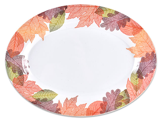 Harvest Melamine Oval Platter