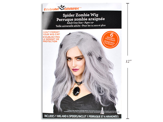 Women Halloween Spider Zombie Wig