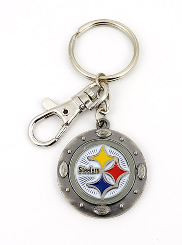 Pittsburgh Steelers Team Logo Impact Keyring